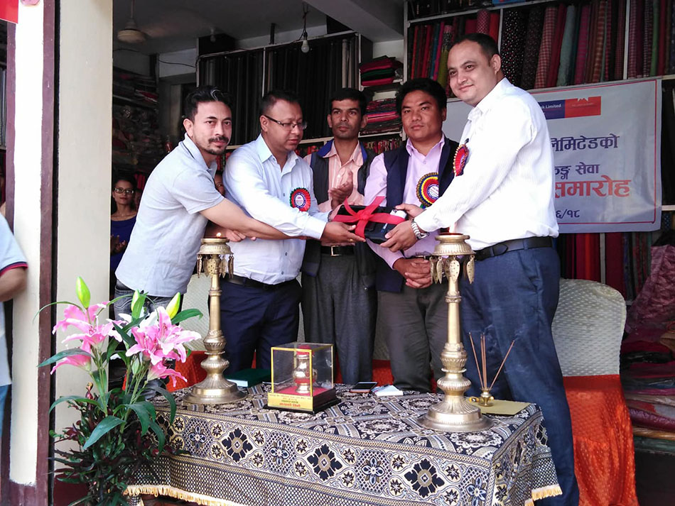 Opening of 4 new Branchless Banking (BLB) Units in Tanahu and Khotang